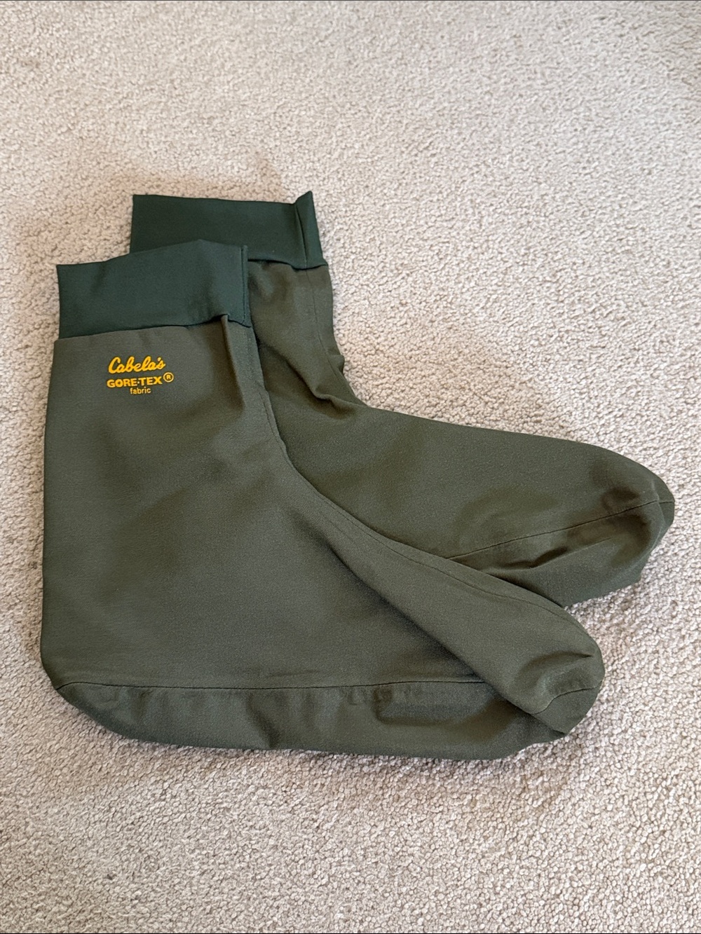 Cabela's Gore-tex Boot Insert Liner Socks Hiking Fishing Camping Gear Size 10